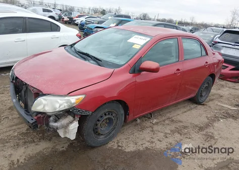 2009 Toyota Corolla Le из США, поврежденный, VIN 1NXBU40E79Z023020